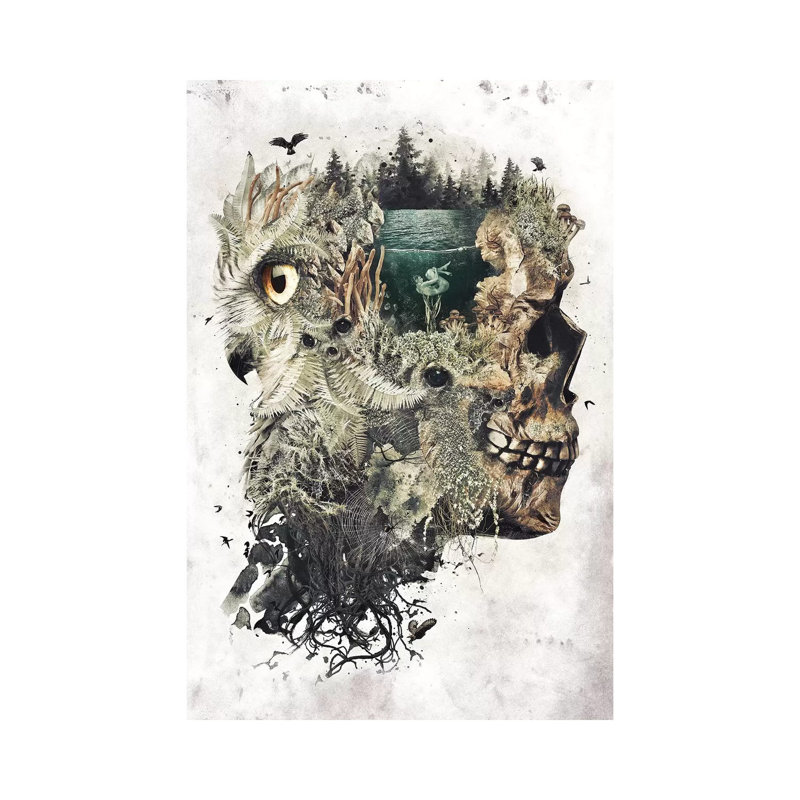 Forest Lake Dreamer by Barrett Biggers - Wrapped Canvas Print, 20.32 cm H x 30.48 cm W