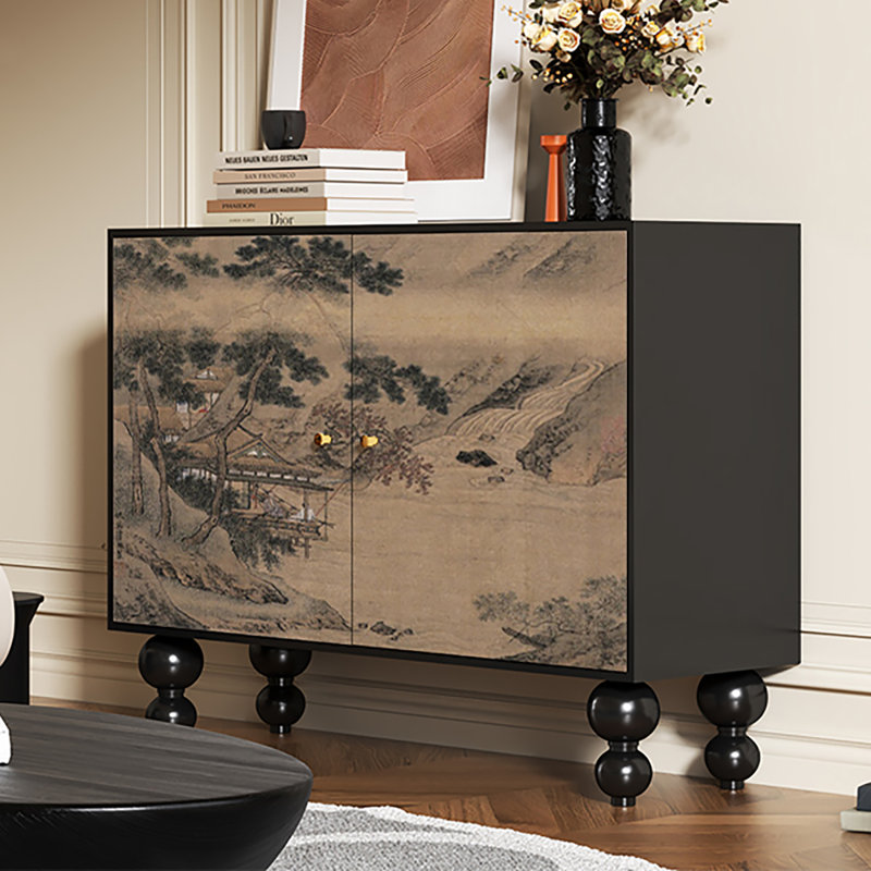 Home vintage universal storage decoration cabinet