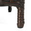 Table d'appoint d'extérieur tendance avec verre brun - Trendset, 19 po x 19,3 po, 19,75 po