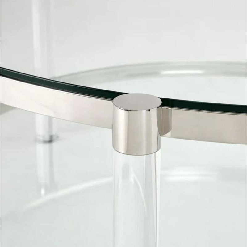 Table basse violette, Argent argent