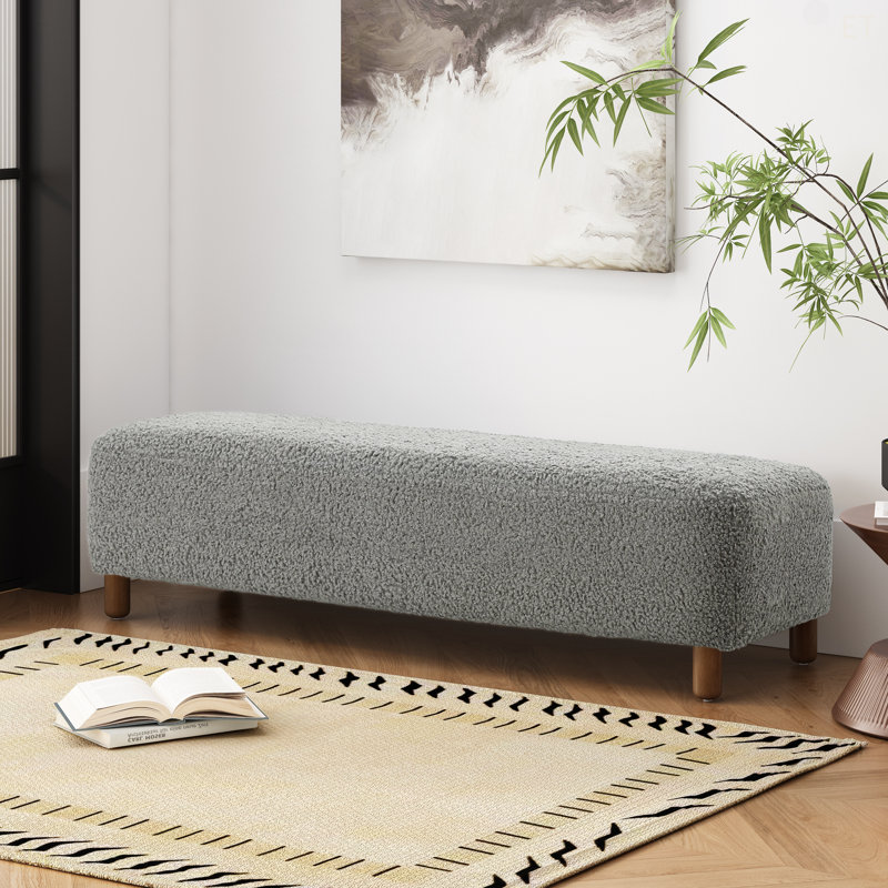 Repose-pieds confortable, gris, Gris