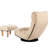 Balcony Reclining - Single Chair With 3 Adjustable Back Sections, 14 Head 3D Memory Elastic Sponge, Suitable For 18 Years Old Lazy Leisure Backrests And Headrests, 360 Degree Rotation At Bottom, Most
