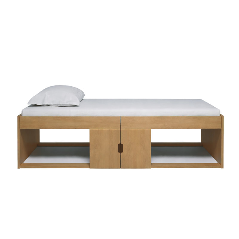 Single (3') Cabin Bed with Storage Included, Oak
