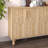 Modern Console Table, Sapphire Oak, 47.2 x 29.0 x 11.6 inches | 100% Melamine Coated Particle Board, Thickness: 0.7 inches | Stylish Scandinavian Design, Perfect for Entryway, Living Room, & Home Décor-1157126523