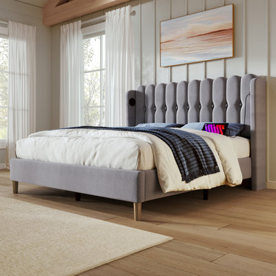 Solid Wood Bed