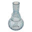 Vase rond en verre pressé fuselé