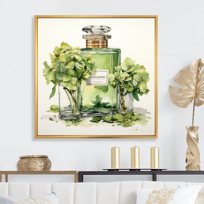 Green Gardenia Grace Perfumes - Parfums, art mural
