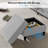 Ebern Designs Sillones Para Sala Convertible Sectional Sofa Couch,3-seat L-shaped,reversible Modern Couch With Movable Storage Ottoman Chaise, Free Combination Sofa For Living Room And Office-1420869668
