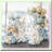 Vibrant Yellow & White Tissue Pom Poms 12pcs
