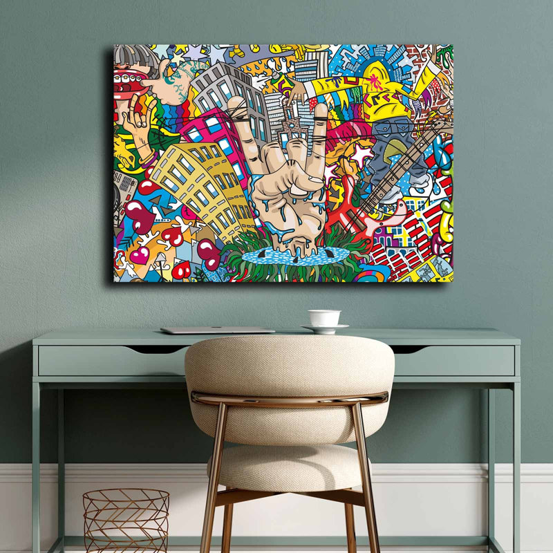 Elegant Decorative Canvas Painting, 27.6 x 39.4 inches | 100% Canvas with 100% Wooden Frame (Thickness: 1.1 inches) | Perfect Wall Art for Living Room, Bedroom & Office, Eye-Catching Design
