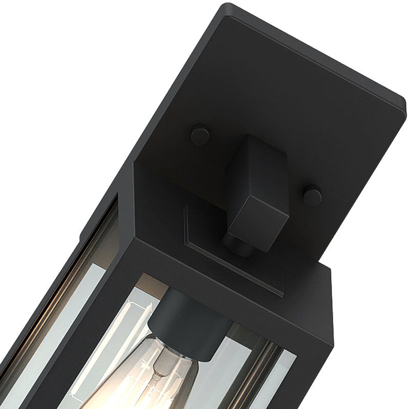 Omariah Wall Light with Dusk to Dawn, 13.47" H x 5.28" W x 6.65" D