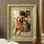 Cadre 3 pièces chaud antique doré pour photos et cadeaux de pendaison de crémaillère 8 po x 10 po