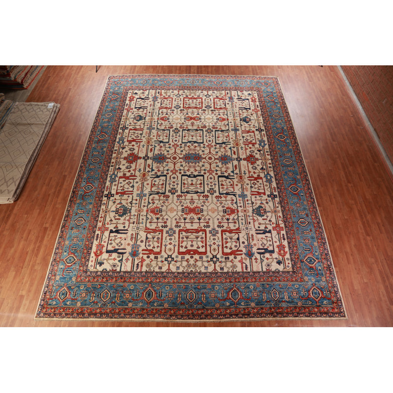 Vegetable Dye Ziegler Oriental Large Rug 13x17