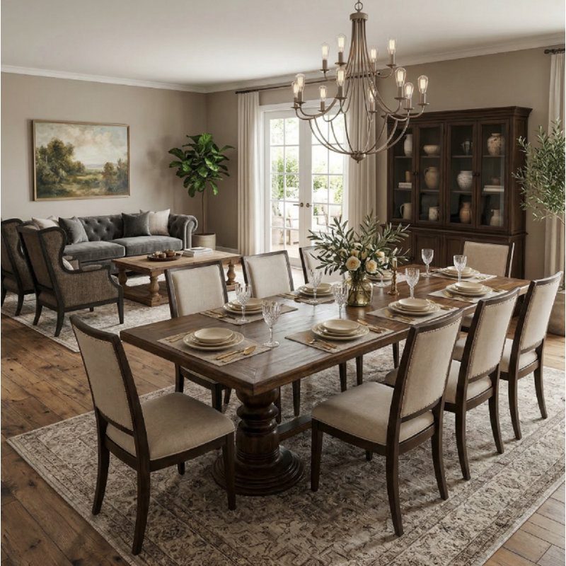 MARSEILLE TABLE 9', 30" H x 144" L x 43" W