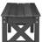 Weatherproof Outdoor Patio Bench With Ergonomic Curved Seat, 44.5 Inch Length, 600 Lbs Capacity, Adjustable Feet, And All-Weather Polystyrene Construction.