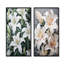 White Serenade - beauté des lys - ensemble de 2 décorations murales lys-102584019-102584023