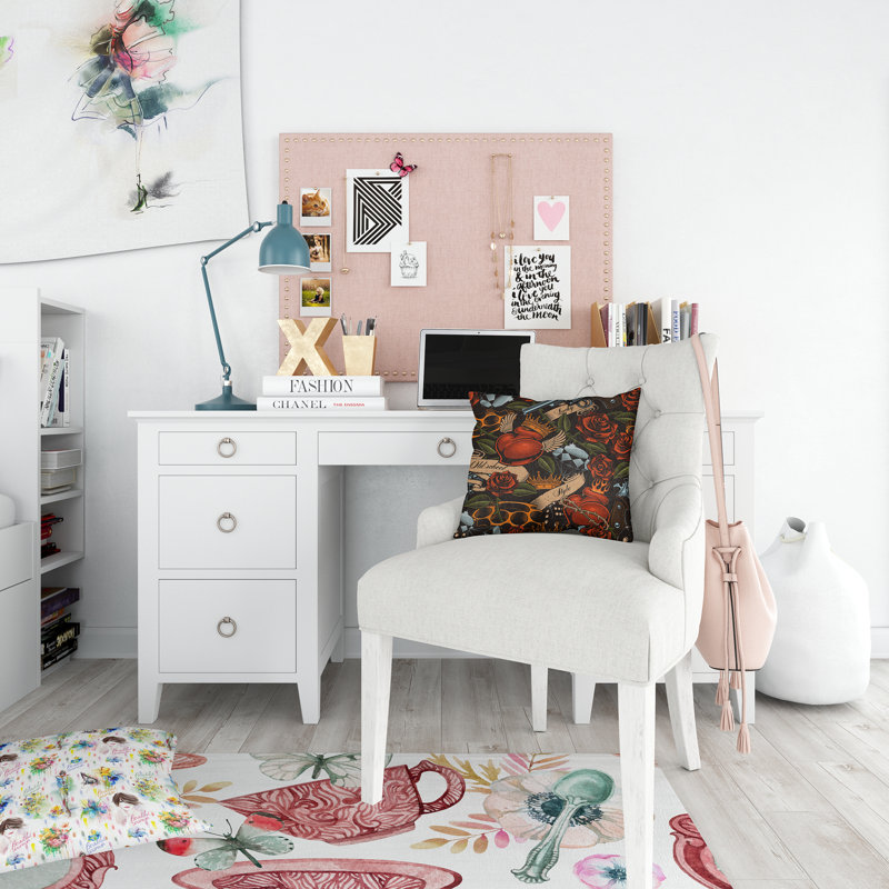 Ensemble de housse de couette designart old school tatouage, Housse de couette grand + 2 taies décoratives