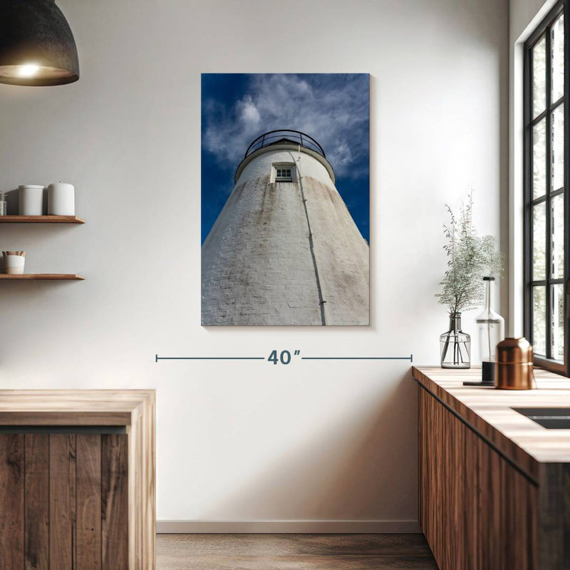 Lilie Piney Point Lighthouse, 39" H x 26" W