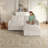 Corduroy Fabric Loveseat Sofa Couch With 1 Footrest For Living Room,2 Seater L-Shaped Sectional With Ottoman, Upholstered Large Size Deep Seat 2-Seat Sofa With 2 Cushions-1134319119