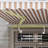Outsunny 141.75'' W x 98.5'' D Fabric Beige/White Cover Retractable Patio Awning