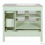 Armoire de salle de bain 36 po avec quatre tiroirs et portes gaufrées à texture douce