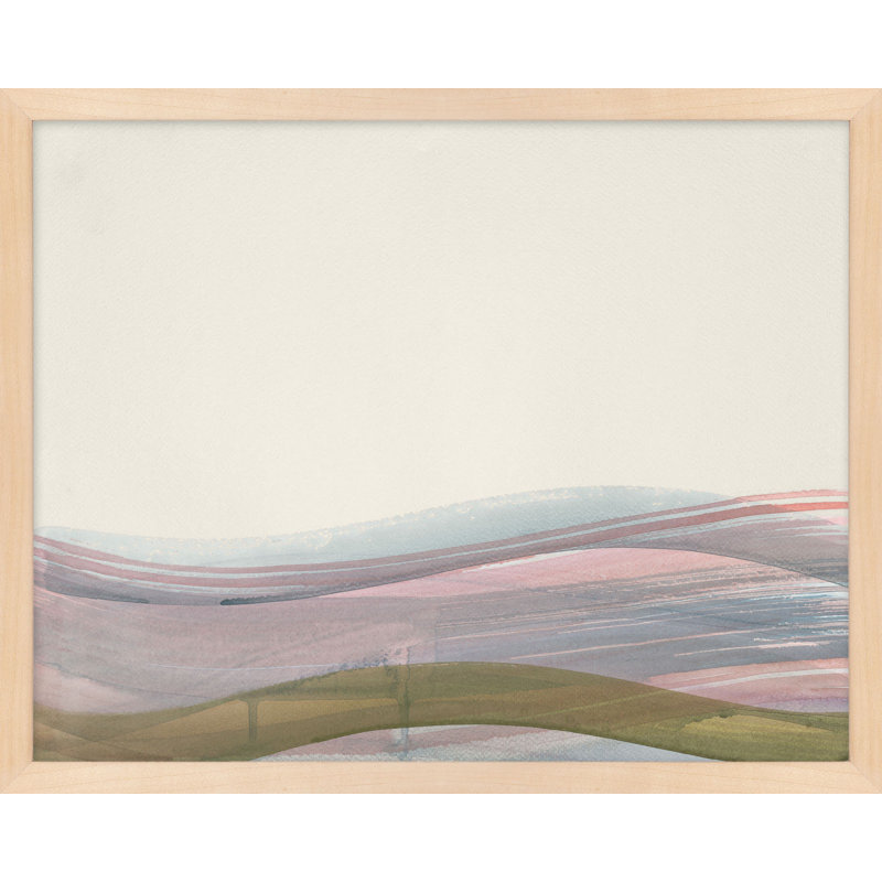 Codi ?Preliminary no. 4" by Beth James - Framed Wall Art, L 20 po x H 16 po, Cadre noir