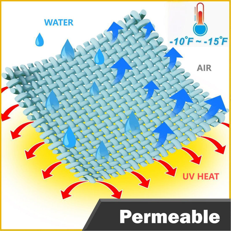 Voile d'ombrage royal Royal Shade, Noir, 16 pi x 16 pi x 16 pi