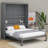 Murphy Bed Wall Bed With Shelves-13666531-13666541