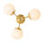 Jaquith Glass Semi Flush Mount