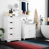 Ernesa Freestanding Linen Cabinet