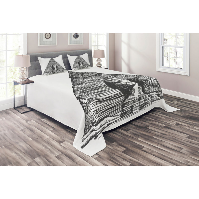 Eclectic Polyester Coverlet