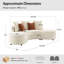 Canapé modulaire courbé 3 pièces David-1905156401