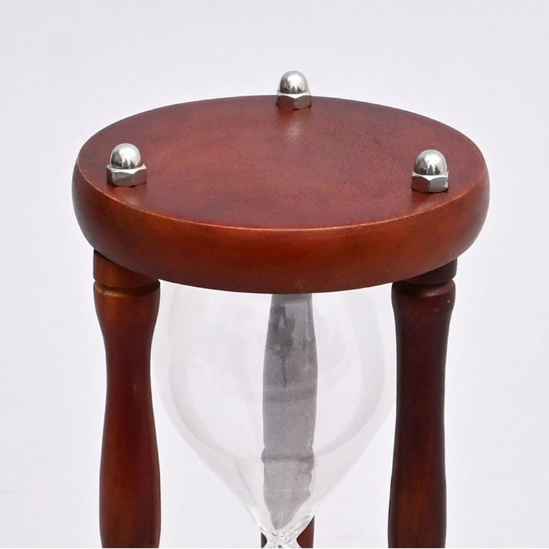 Decorative Wood Frame Sand Timer-Sand Clock-Hourglass-Tabletop Object