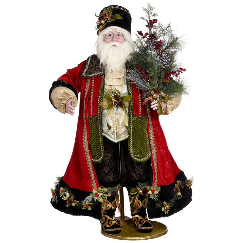 Christmas Santa with Tree