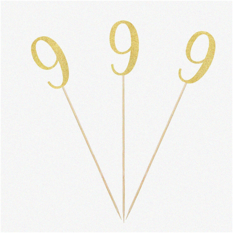 30th Birthday Gold Glitter Banner