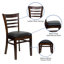 Chaise de restaurant en bois Lyman-23209931-23209926