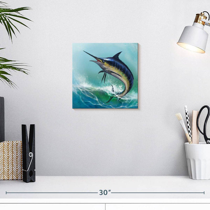 Crowle Blue Marlin, peinture