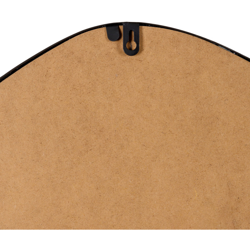 Eastie Metal Mirror, Black, 37" x 36"