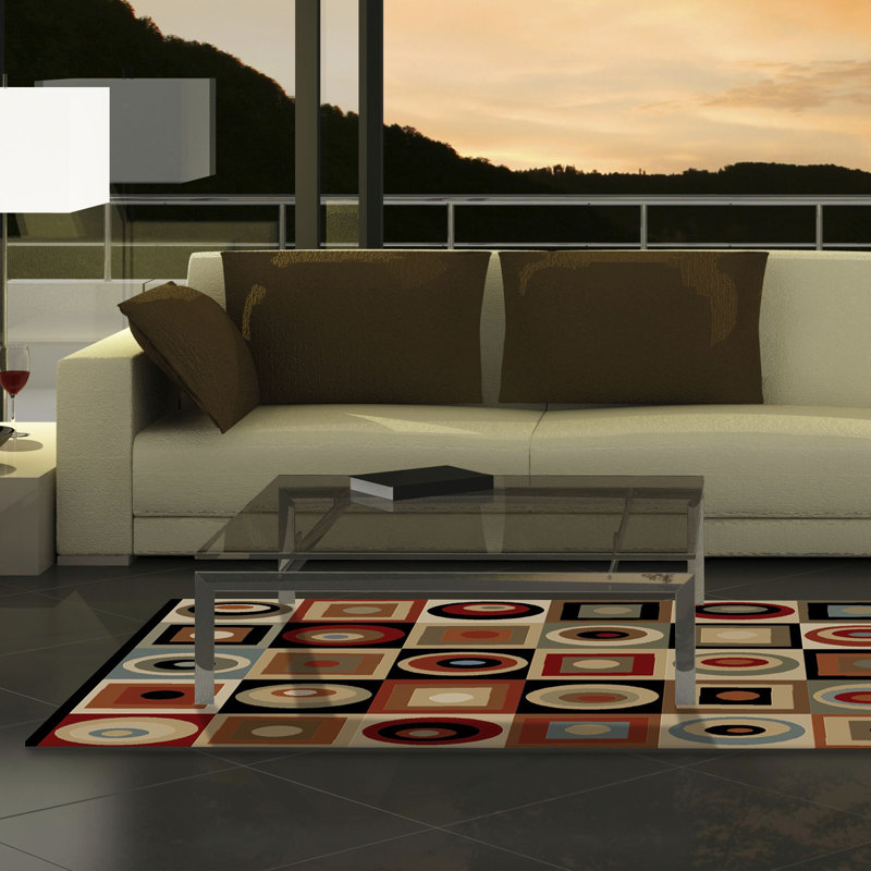 Scituate Geometric Indoor Rug, Rectangle 6'7" x 9'6"