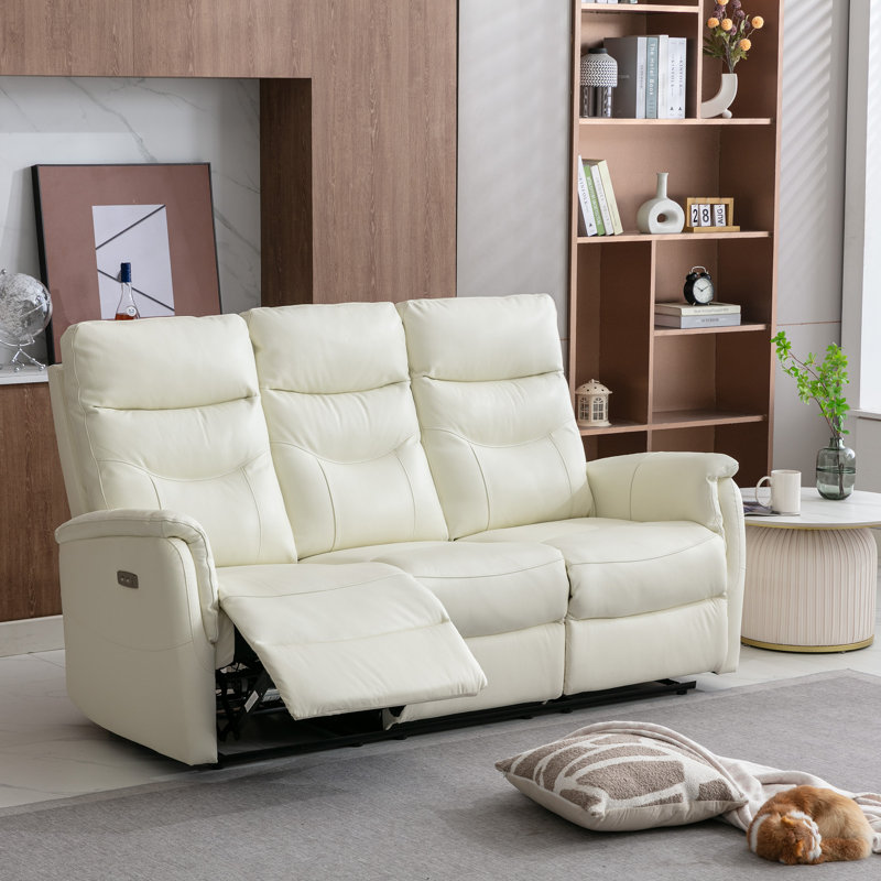 Latitude Run® Angellie 2 Piece Power Reclining Living Room Set With USB ...