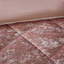 Ensemble de housse de couette en velours avec coussin décoratif King / Cal King
