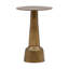 Golbez Aluminum Side Table, Antique Brass-1242756107
