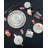 Golden Edge 6" Appetizer Plate