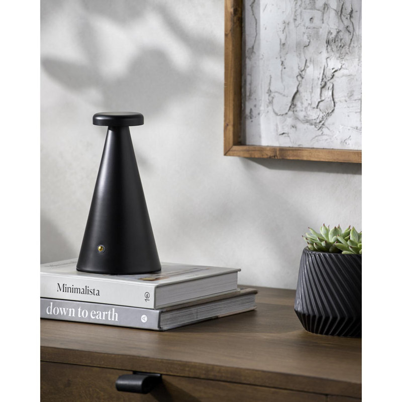 Lampe de table Jialin, Noir
