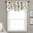 Floral Scalloped 42'' W Window Valance-1058256916