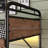Twin XL Over Twin XL Metal Bunk Bed With LED, Charging & Two Storage Drawers
