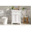 Meuble-lavabo simple autoportant 24 po avec comptoir en céramique et tablette ajustable 24 po-1509487629