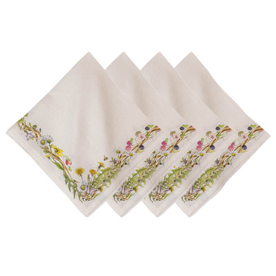 Meadow Walk Linen Napkin - Multi