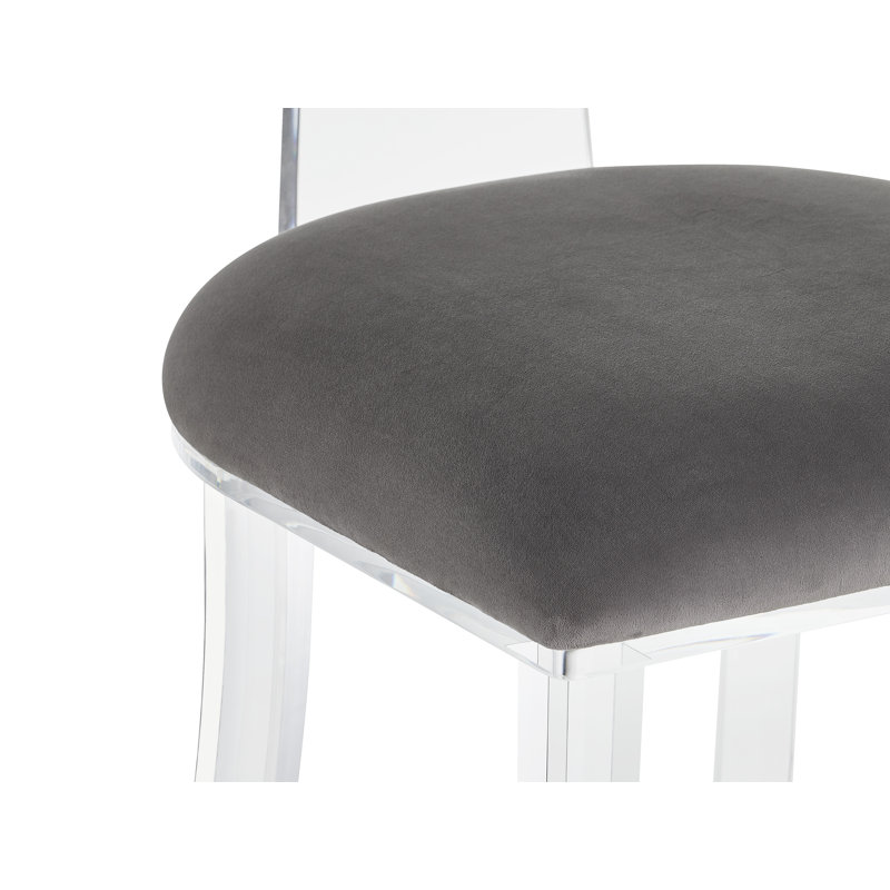 Waymond Klismos Tristan Velvet  Chair (Set Of 2)