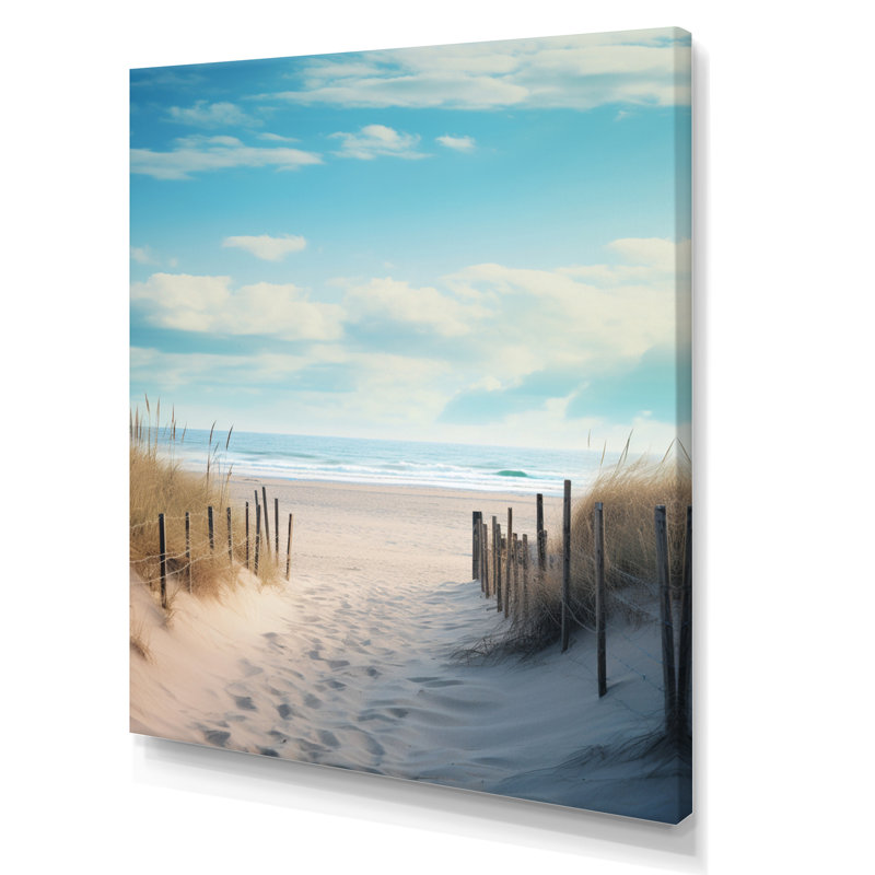 Achiuta " Path To The Beach III ", 20" H x 12" W x 1" D